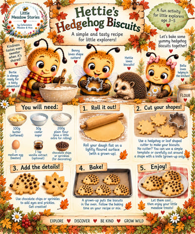 Hettie's Hedgehog Biscuits